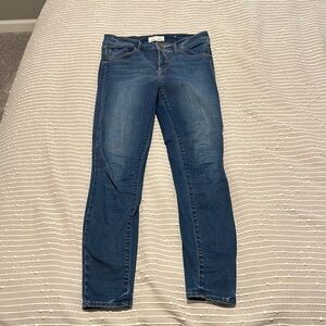 LOFT Blue Skinny Jeans with Classic Style